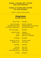 2006 Programm